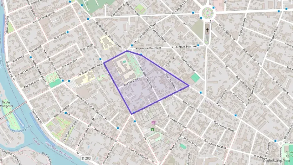 Appartement 40 m² deux pieces à vendre à Saint-Maur-des-Fossés