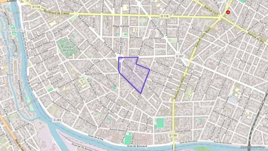 Appartement 40 m² deux pieces à vendre à Saint-Maur-des-Fossés