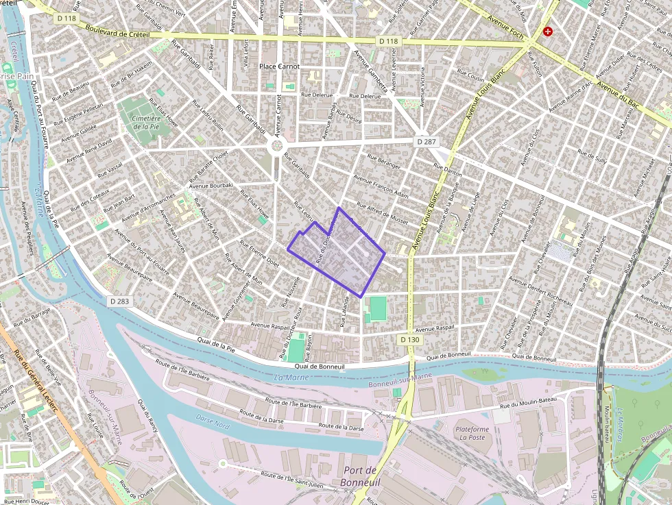 Appartement 61 m² trois pièces à vendre à Saint-Maur-des-Fossés