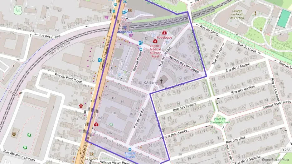 Appartement 55 m² trois pièces à vendre à Cachan