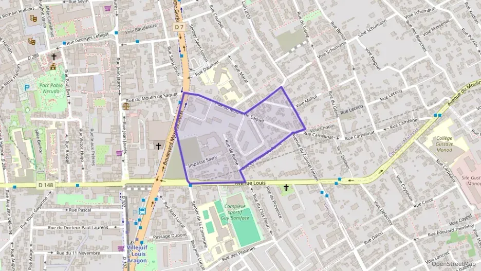 Appartement 70 m² trois pièces à vendre à Villejuif