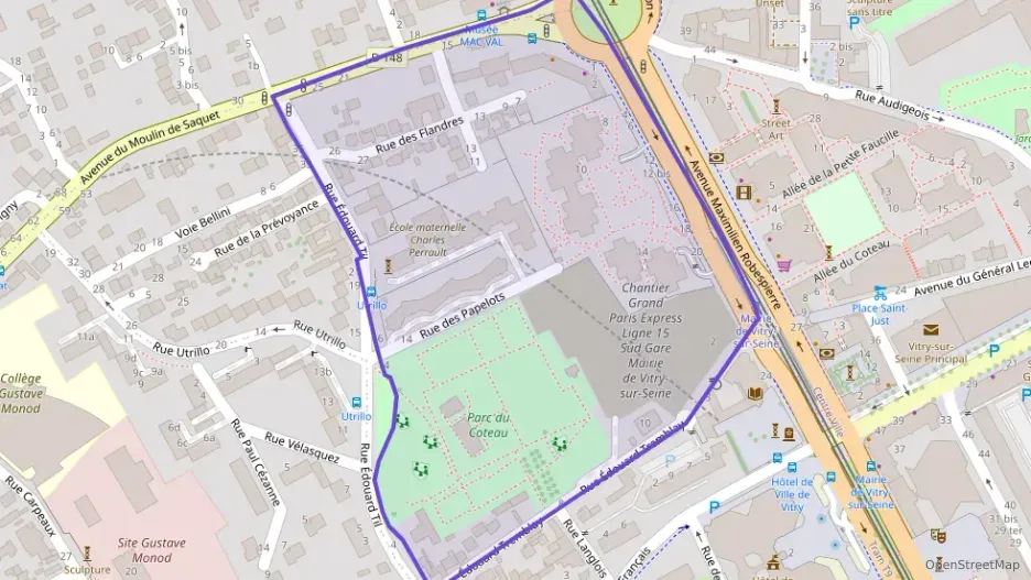 Appartement 91 m² quatre pièces à vendre à Vitry-sur-Seine