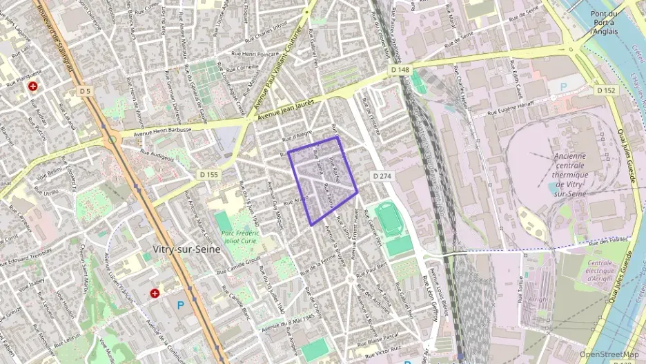 Appartement 45 m² trois pièces à vendre à Vitry-sur-Seine Appartement 45 m² trois pièces à vendre à Vitry-sur-Seine