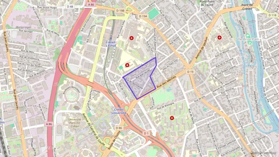 Appartement 67 m² trois pièces à vendre à Créteil