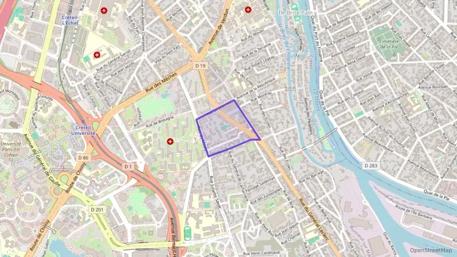 Appartement 70 m² trois pièces à vendre à Créteil