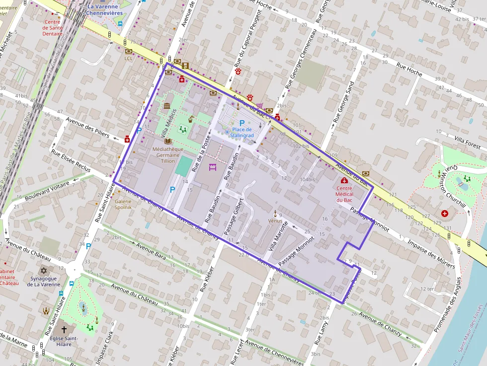 Appartement 48 m² deux pieces à vendre à Saint-Maur-des-Fossés