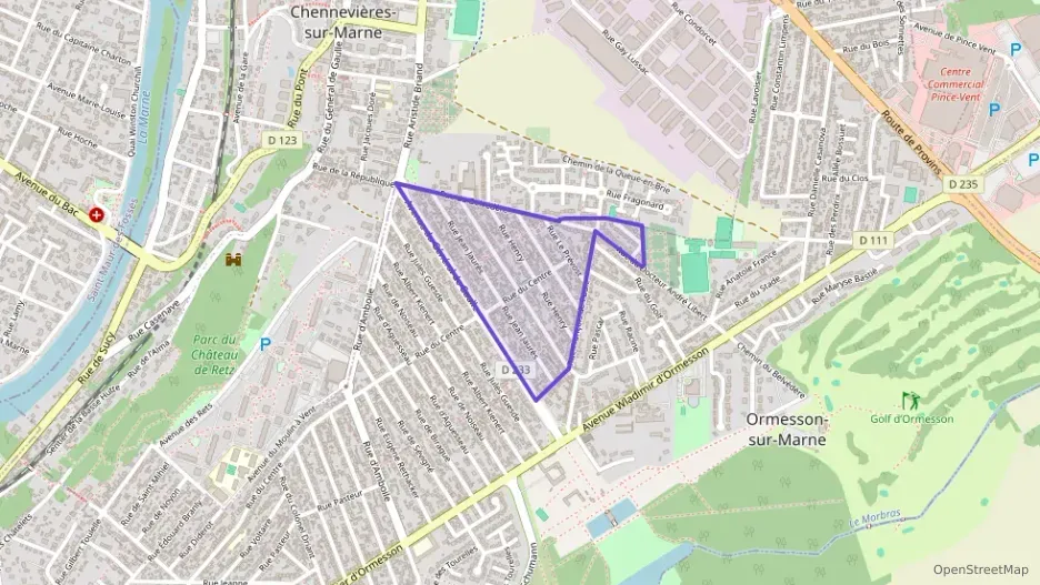 Appartement 78 m² quatre pièces à vendre à Ormesson-sur-Marne