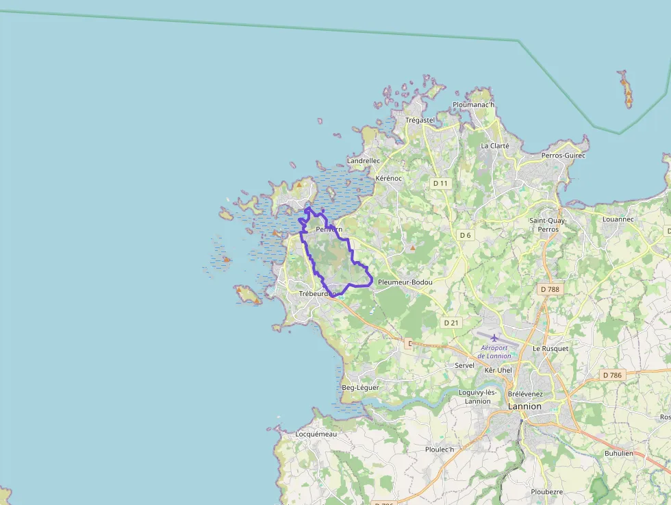 Appartement 67 m² quatre pièces à vendre à Trébeurden