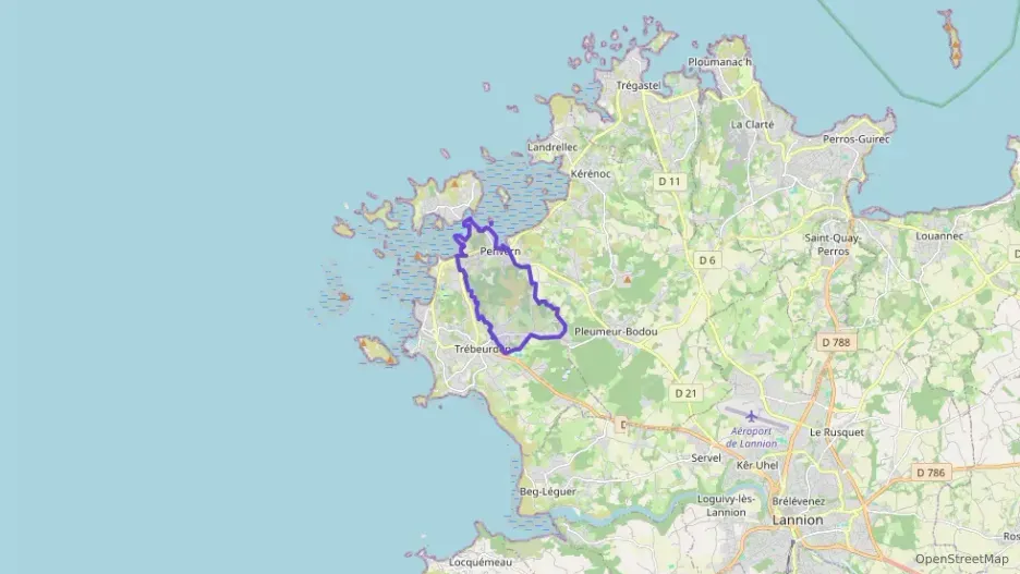 Appartement 67 m² quatre pièces à vendre à Trébeurden Appartement 67 m² quatre pièces à vendre à Trébeurden