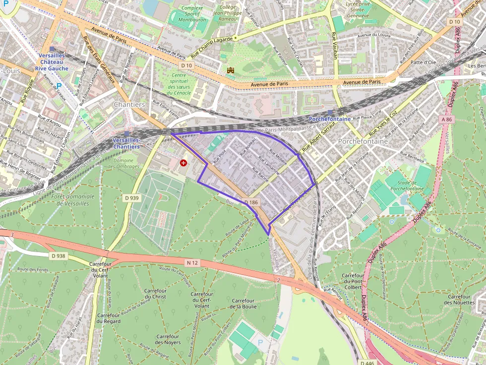 Appartement 56 m² trois pièces à vendre à Versailles