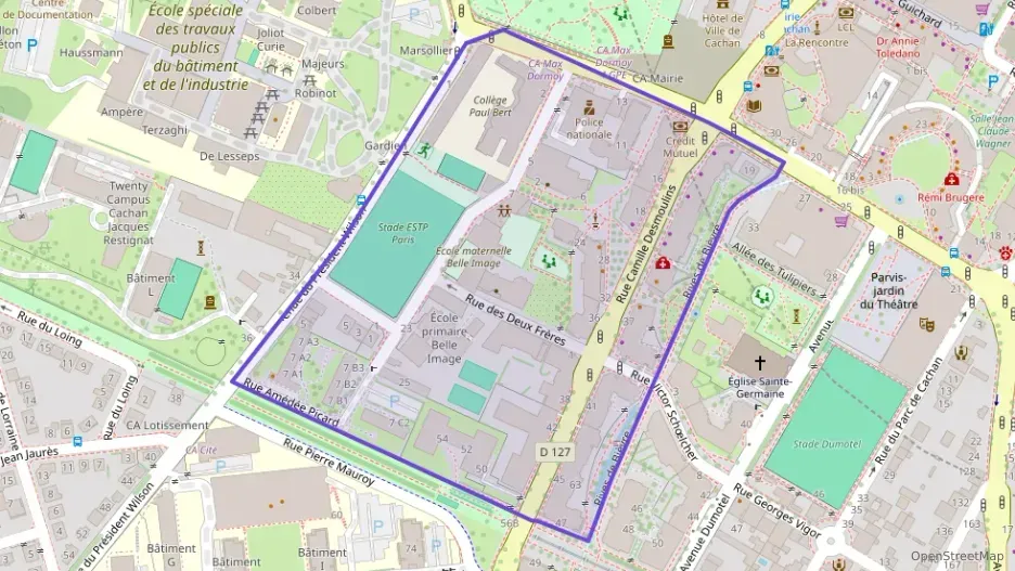 Appartement 56 m² trois pièces à vendre à Cachan