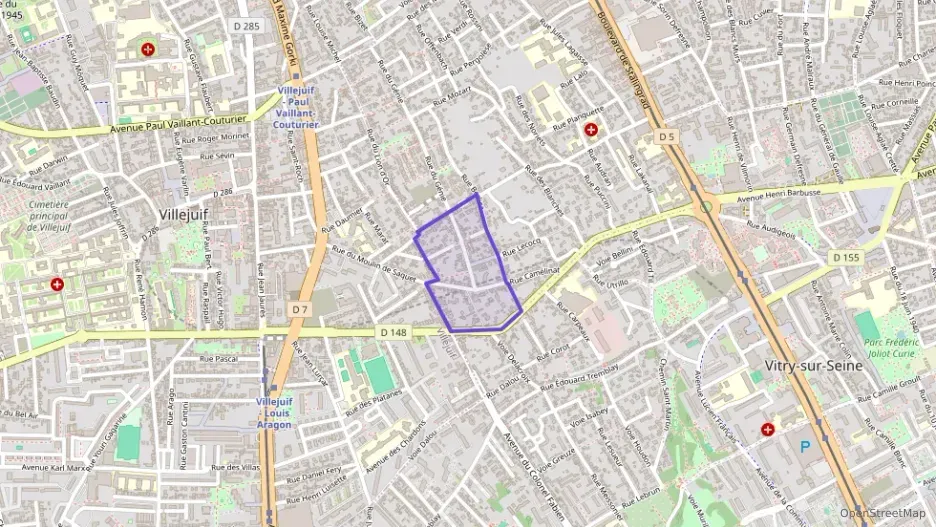 Appartement 71 m² cinq pièces à vendre à Vitry-sur-Seine