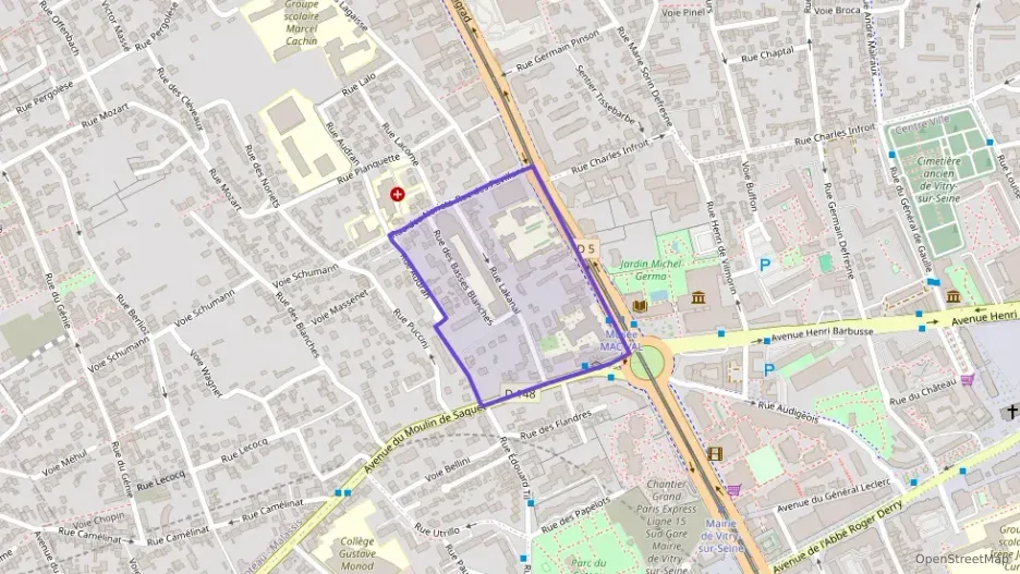 Appartement 53 m² deux pieces à vendre à Vitry-sur-Seine