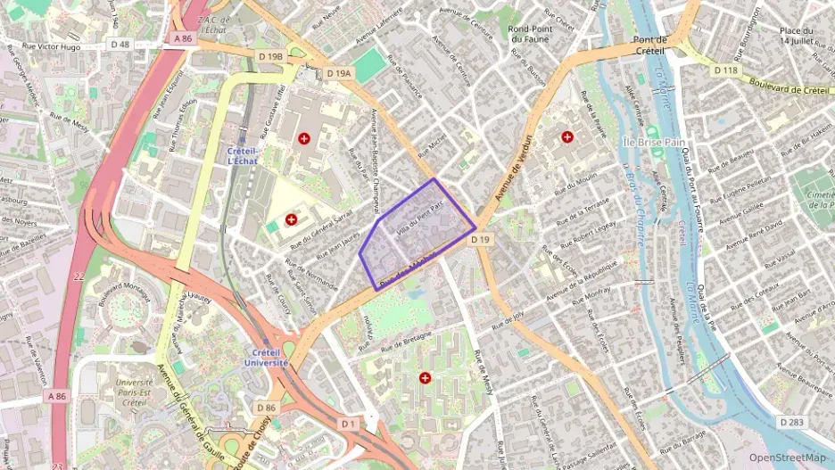 Appartement 83 m² trois pièces à vendre à Créteil Appartement 83 m² trois pièces à vendre à Créteil