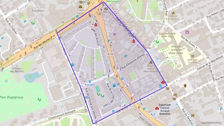 Appartement 101 m² quatre pièces à vendre à Créteil