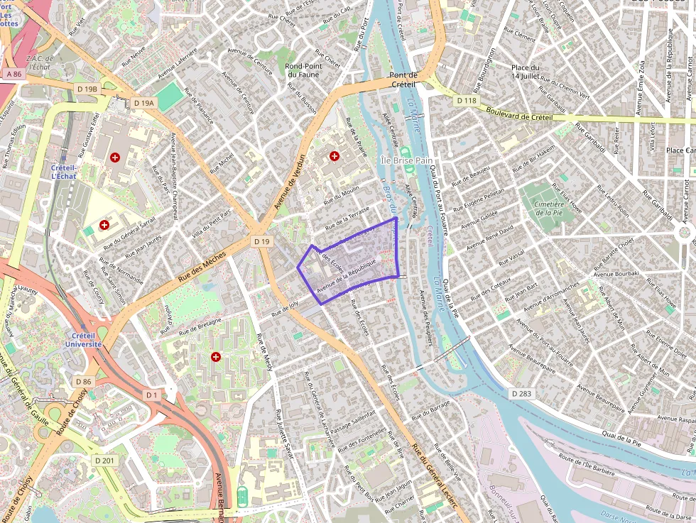 Appartement 140 m² quatre pièces à vendre à Créteil