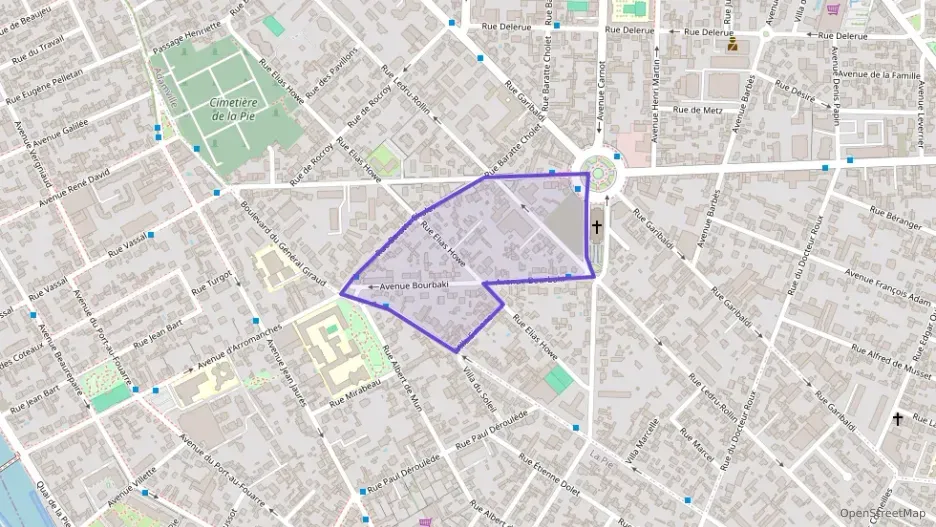 Appartement 60 m² quatre pièces à vendre à Saint-Maur-des-Fossés