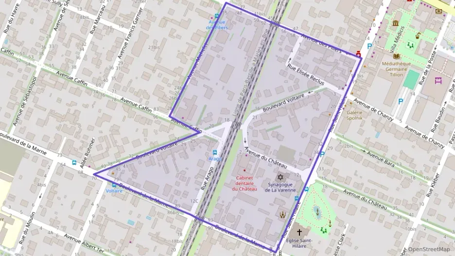 Appartement 99 m² cinq pièces à vendre à Saint-Maur-des-Fossés Appartement 99 m² cinq pièces à vendre à Saint-Maur-des-Fossés