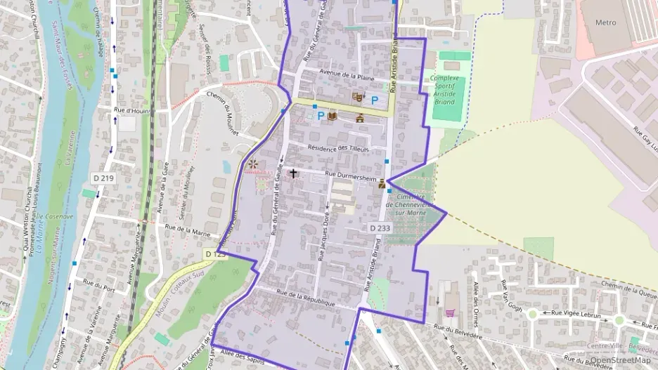 Appartement 48 m² deux pieces à vendre à Chennevières-sur-Marne