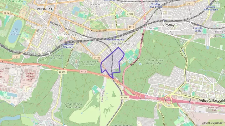 Appartement 55 m² deux pieces à vendre à Versailles Appartement 55 m² deux pieces à vendre à Versailles