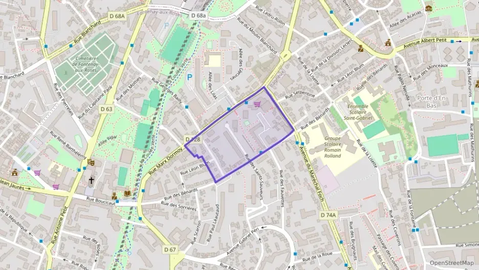 Appartement 43 m² deux pieces à vendre à Fontenay-aux-Roses