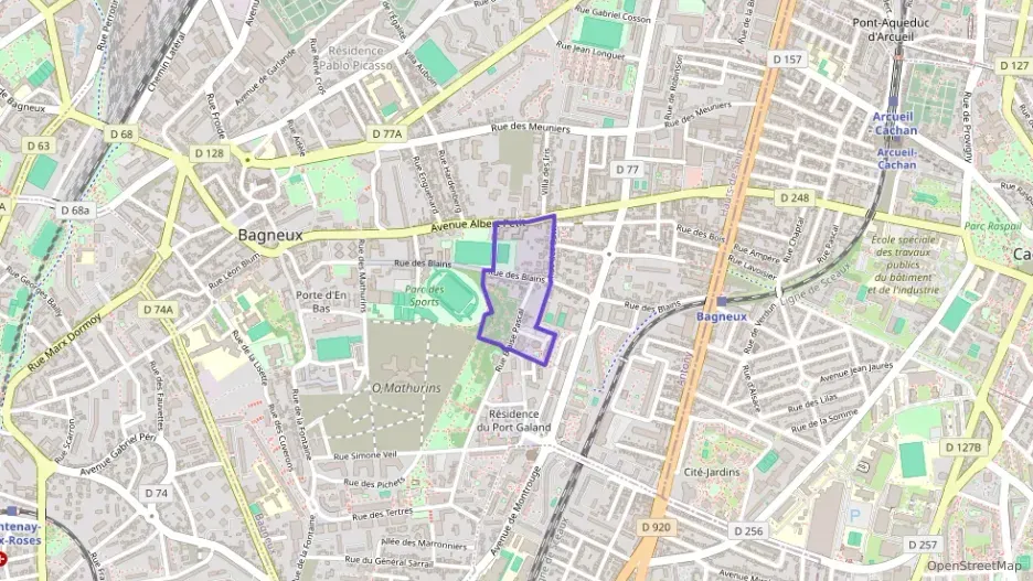 Appartement 64 m² trois pièces à vendre à Bagneux