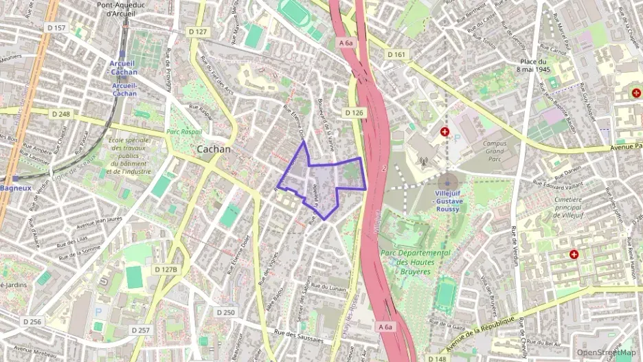 Appartement 106 m² trois pièces à vendre à Cachan