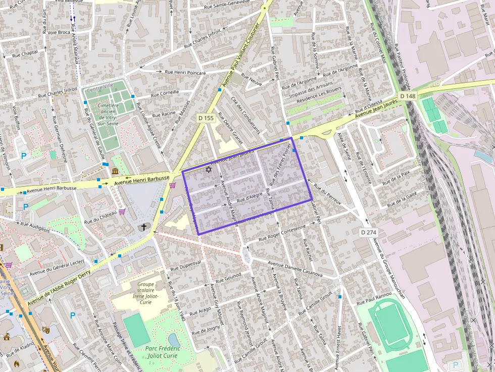 Appartement 50 m² trois pièces à vendre à Vitry-sur-Seine