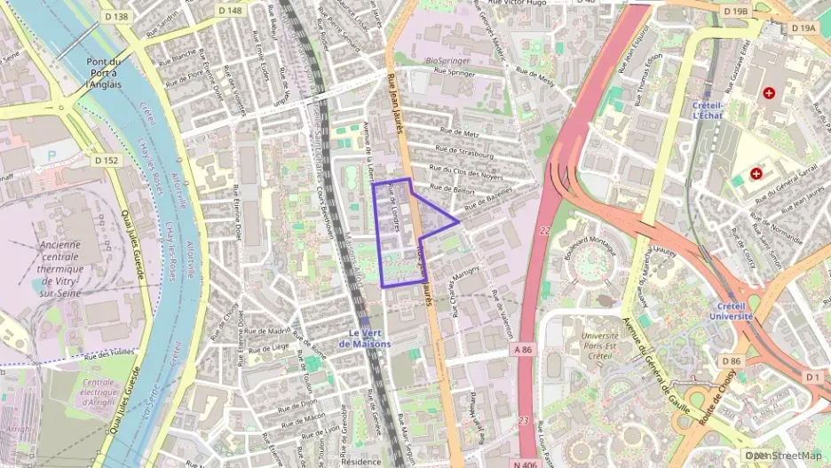 Appartement 39 m² deux pieces à vendre à Maisons-Alfort