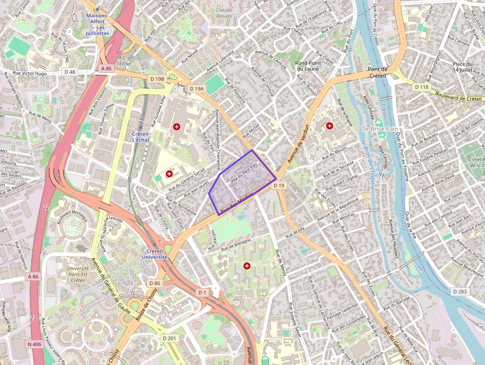 Appartement 96 m² quatre pièces à vendre à Créteil Appartement 96 m² quatre pièces à vendre à Créteil