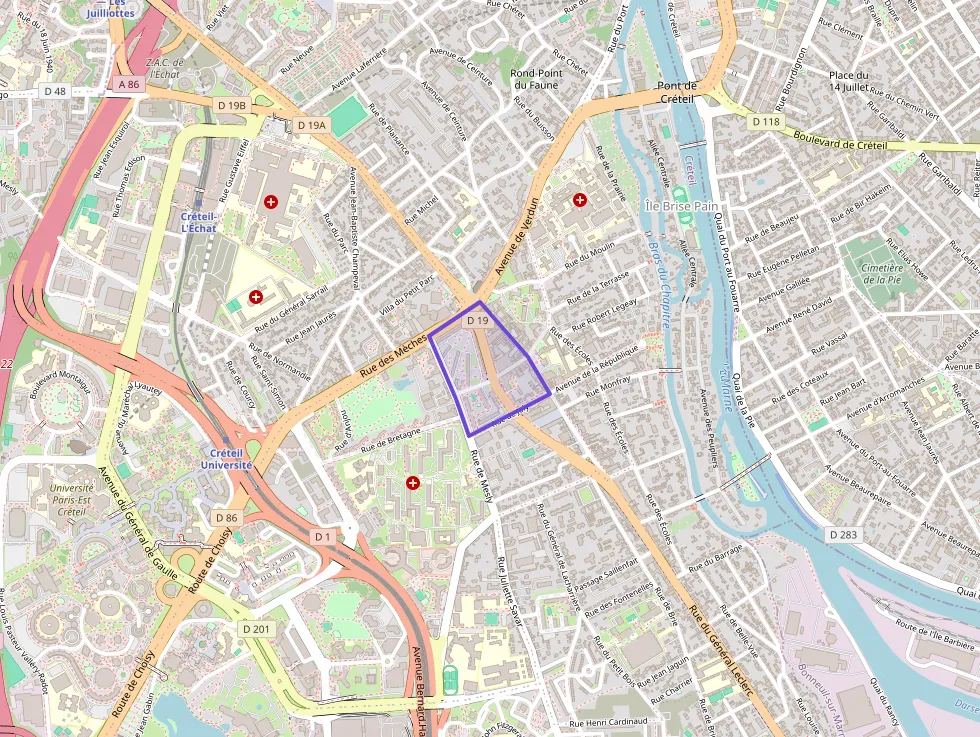 Appartement 34 m² deux pieces à vendre à Créteil