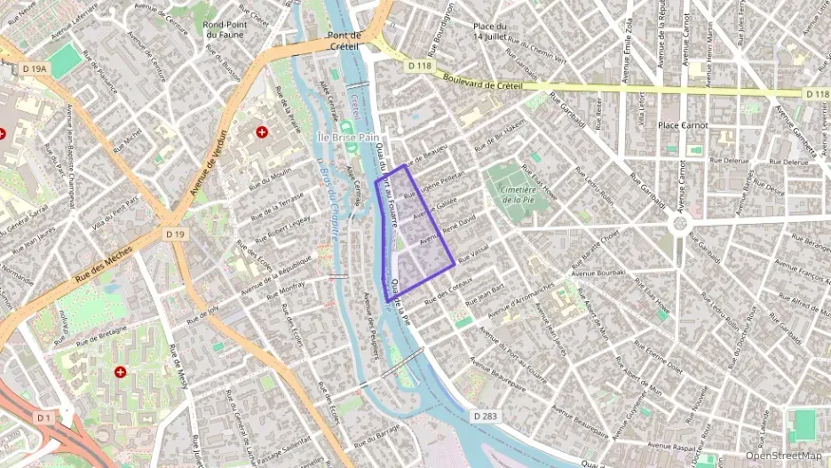 Appartement 110 m² quatre pièces à vendre à Saint-Maur-des-Fossés