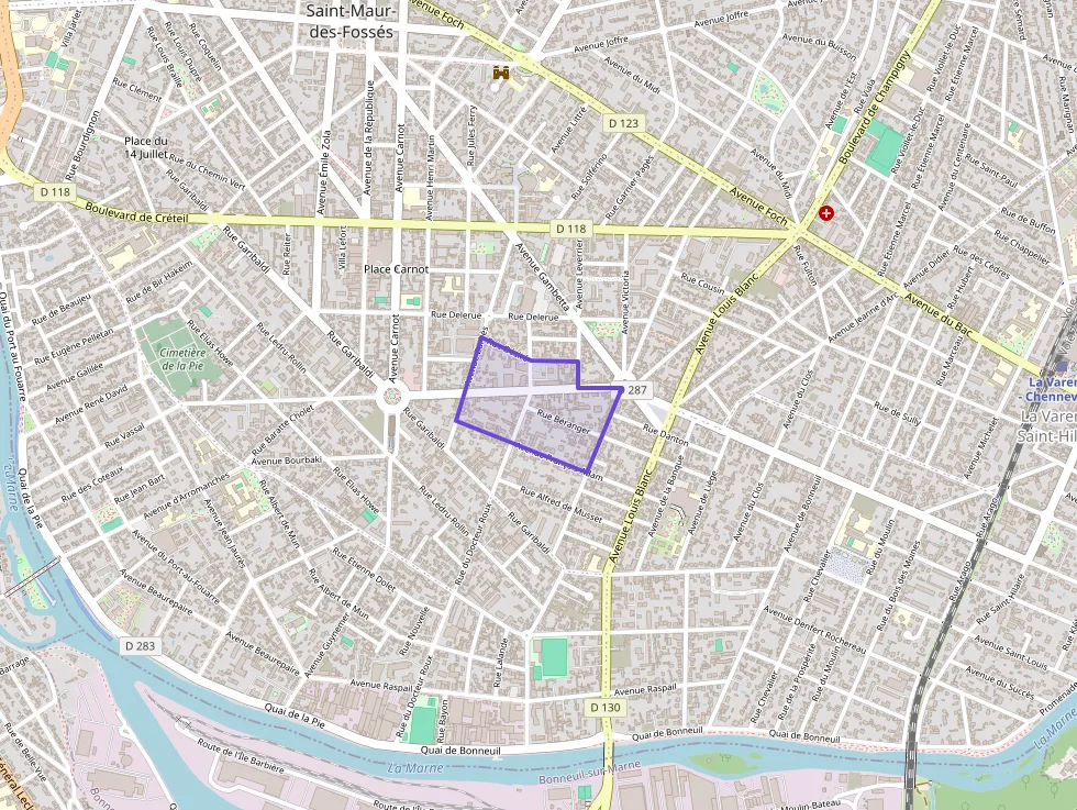 Appartement 31 m² deux pieces à vendre à Saint-Maur-des-Fossés