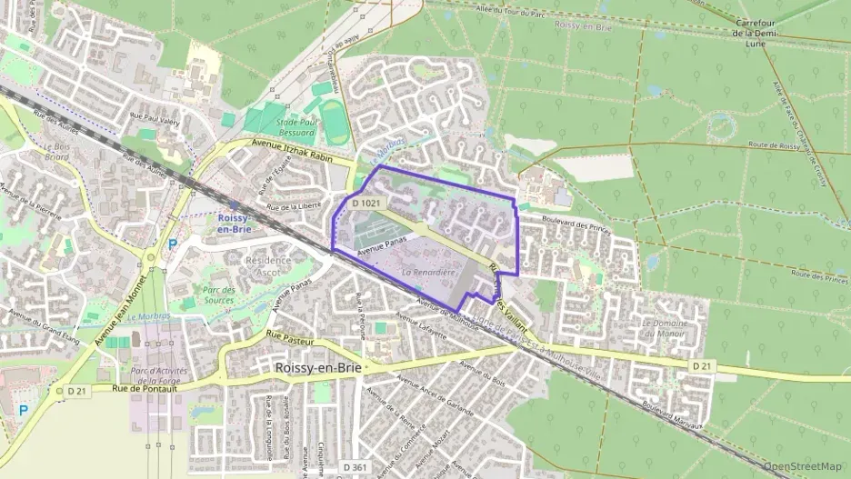 Appartement 50 m² trois pièces à vendre à Roissy-en-Brie