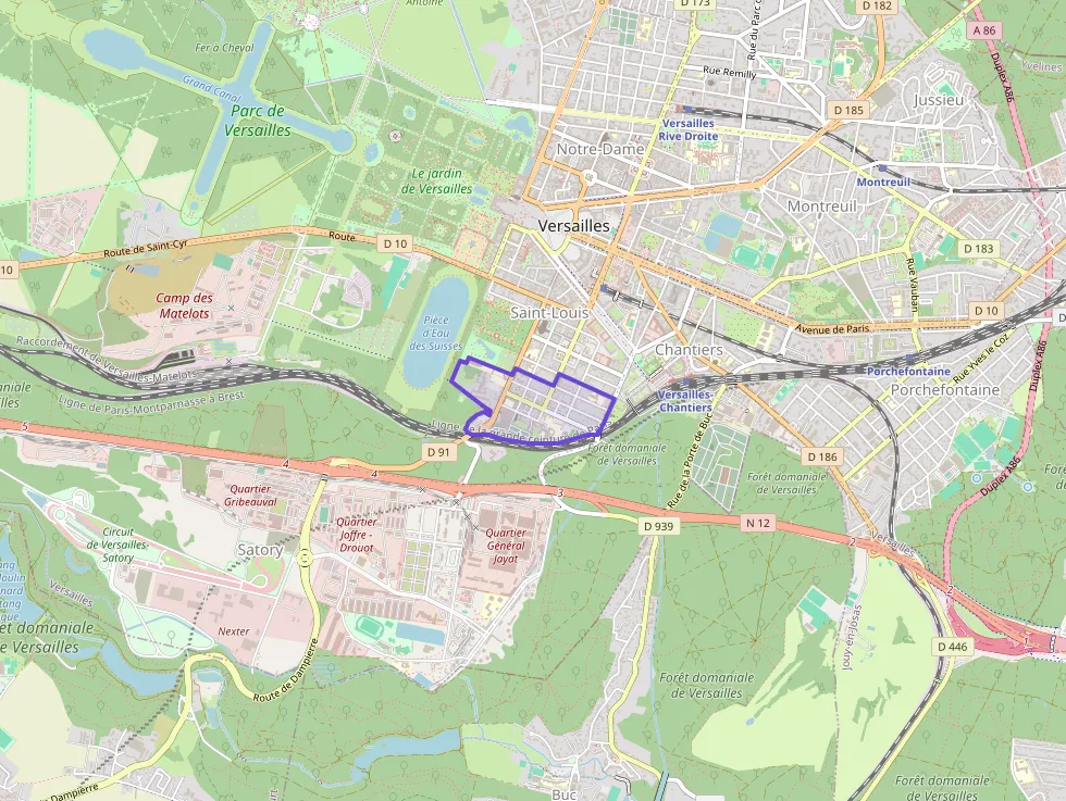 Appartement 39 m² trois pièces à vendre à Versailles