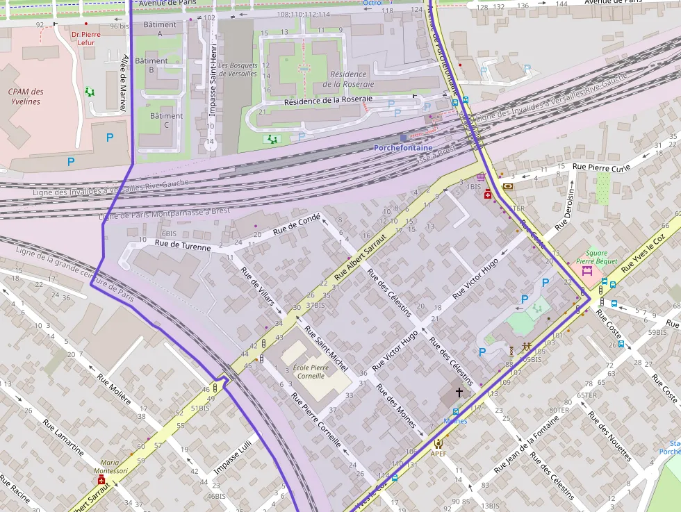 Appartement 26 m² deux pieces à vendre à Versailles