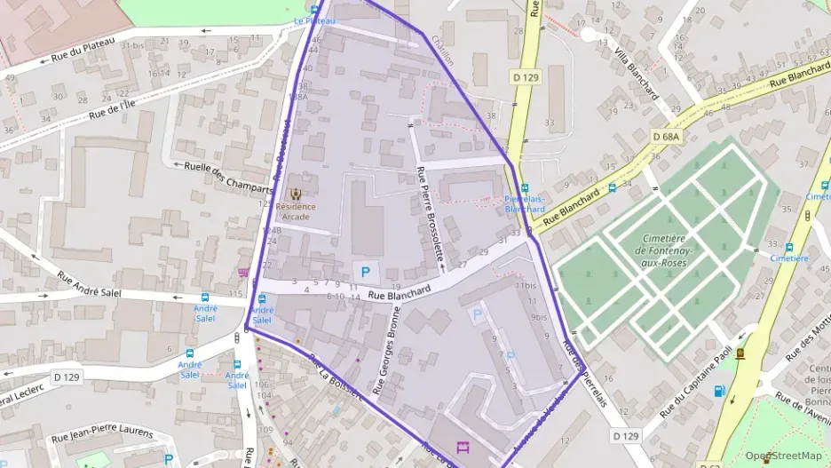 Appartement 59 m² trois pièces à vendre à Fontenay-aux-Roses Appartement 59 m² trois pièces à vendre à Fontenay-aux-Roses