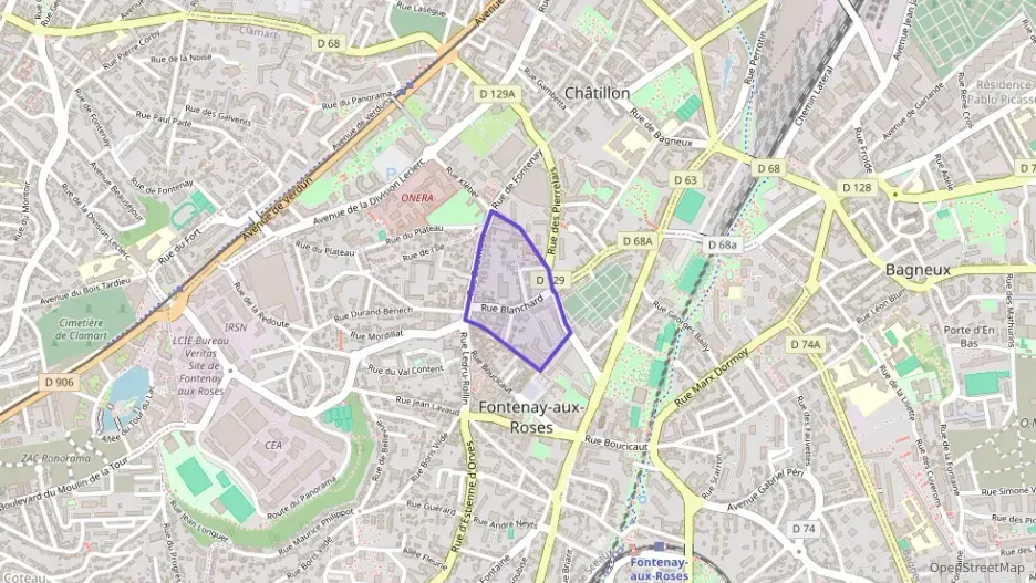 Appartement 59 m² trois pièces à vendre à Fontenay-aux-Roses Appartement 59 m² trois pièces à vendre à Fontenay-aux-Roses