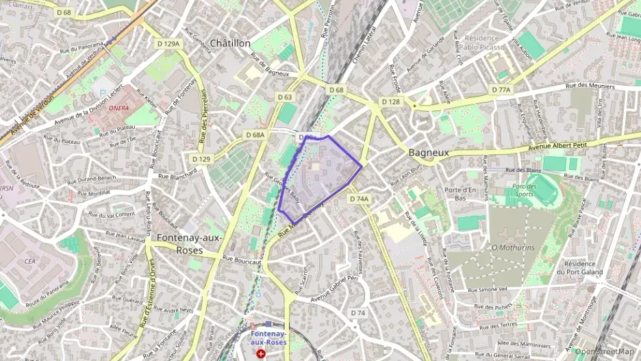 Appartement 42 m² deux pieces à vendre à Fontenay-aux-Roses