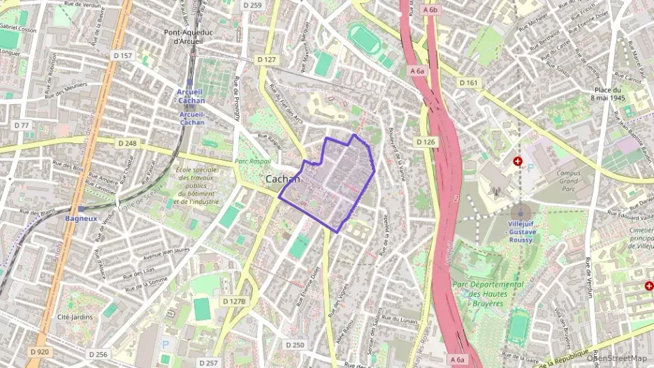 Appartement 62 m² trois pièces à vendre à Cachan
