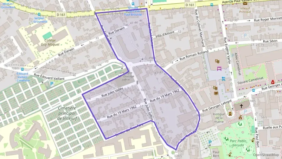 Appartement 71 m² quatre pièces à vendre à Villejuif Appartement 71 m² quatre pièces à vendre à Villejuif