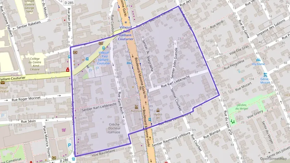 Appartement 80 m² trois pièces à vendre à Villejuif