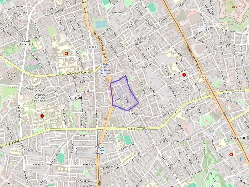 Appartement 63 m² trois pièces à vendre à Villejuif