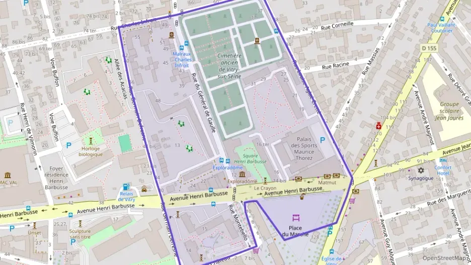 Appartement 63 m² trois pièces à vendre à Vitry-sur-Seine