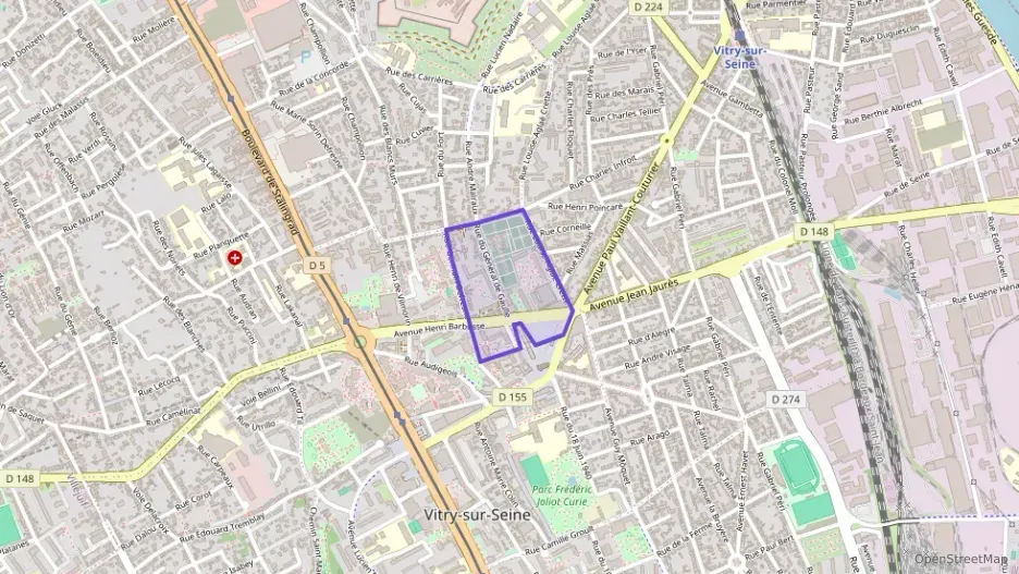Appartement 63 m² trois pièces à vendre à Vitry-sur-Seine