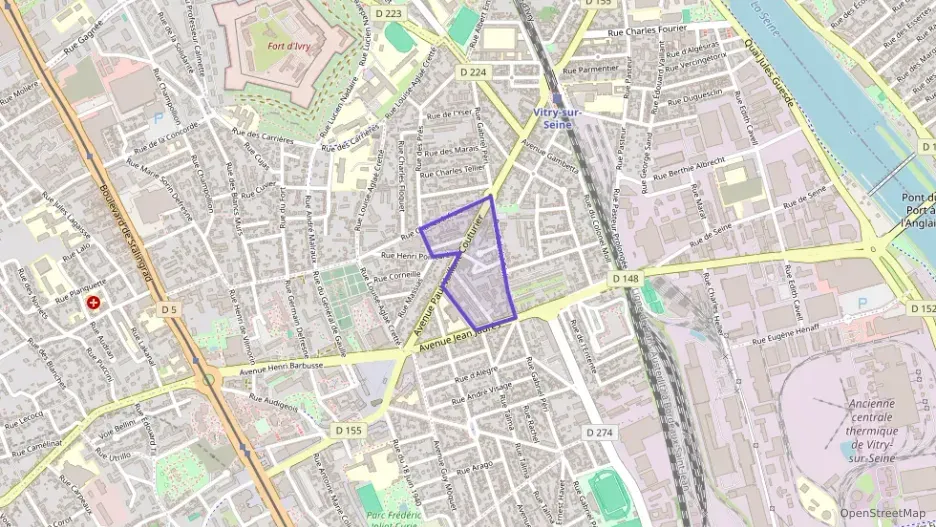 Appartement 65 m² trois pièces à vendre à Vitry-sur-Seine