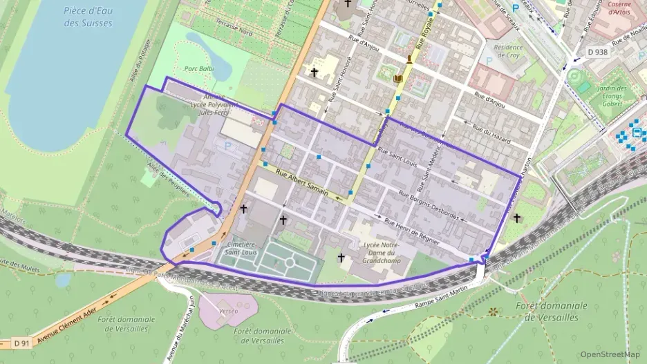 Appartement 53 m² trois pièces à vendre à Versailles