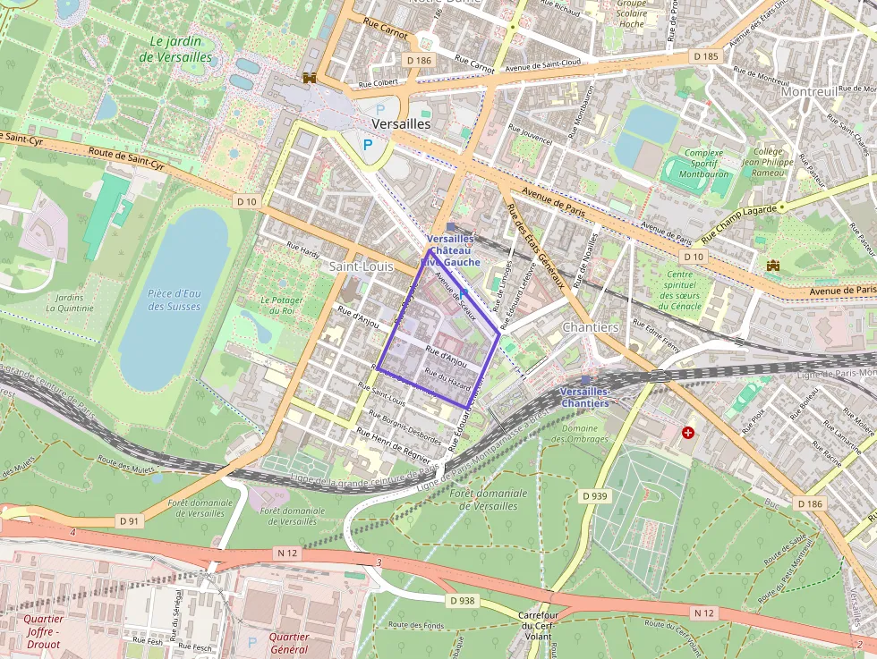 Appartement 108 m² 5 pièces à vendre à Versailles