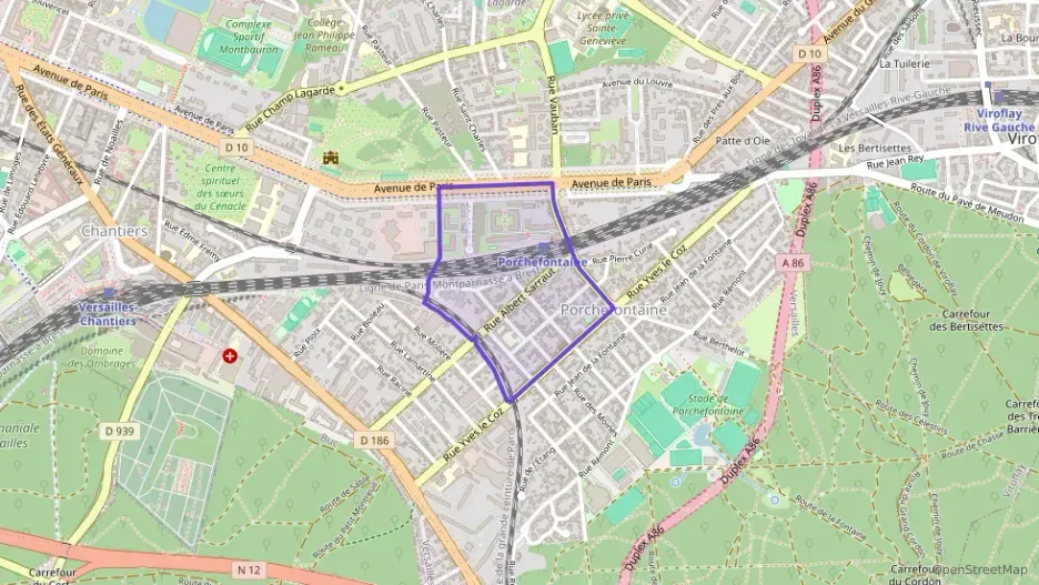 Appartement 60 m² trois pièces à vendre à Versailles