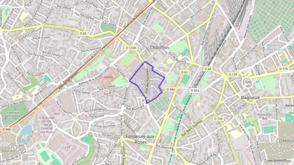 Appartement 87 m² quatre pièces à vendre à Châtillon